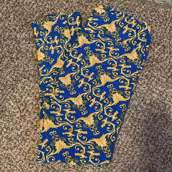 Blue And Gold Cinderella Tc Lularoe 